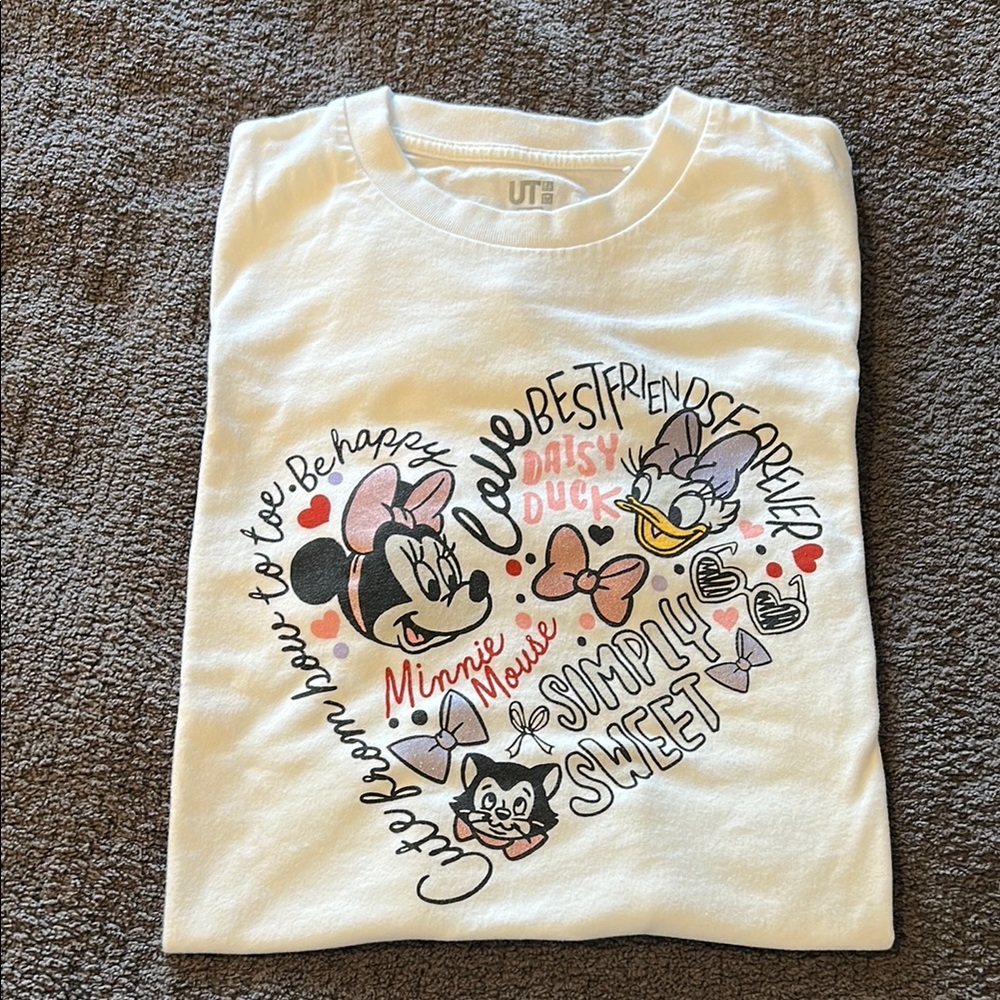 Disney White Graphic T-Shirt